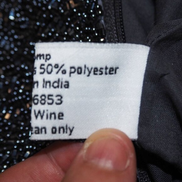 Trump Store "Wine" Glass Beaded Clutch Bag - RARE - Picture 7 of 9